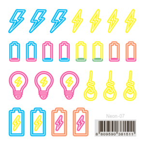 STICKER NEON-07